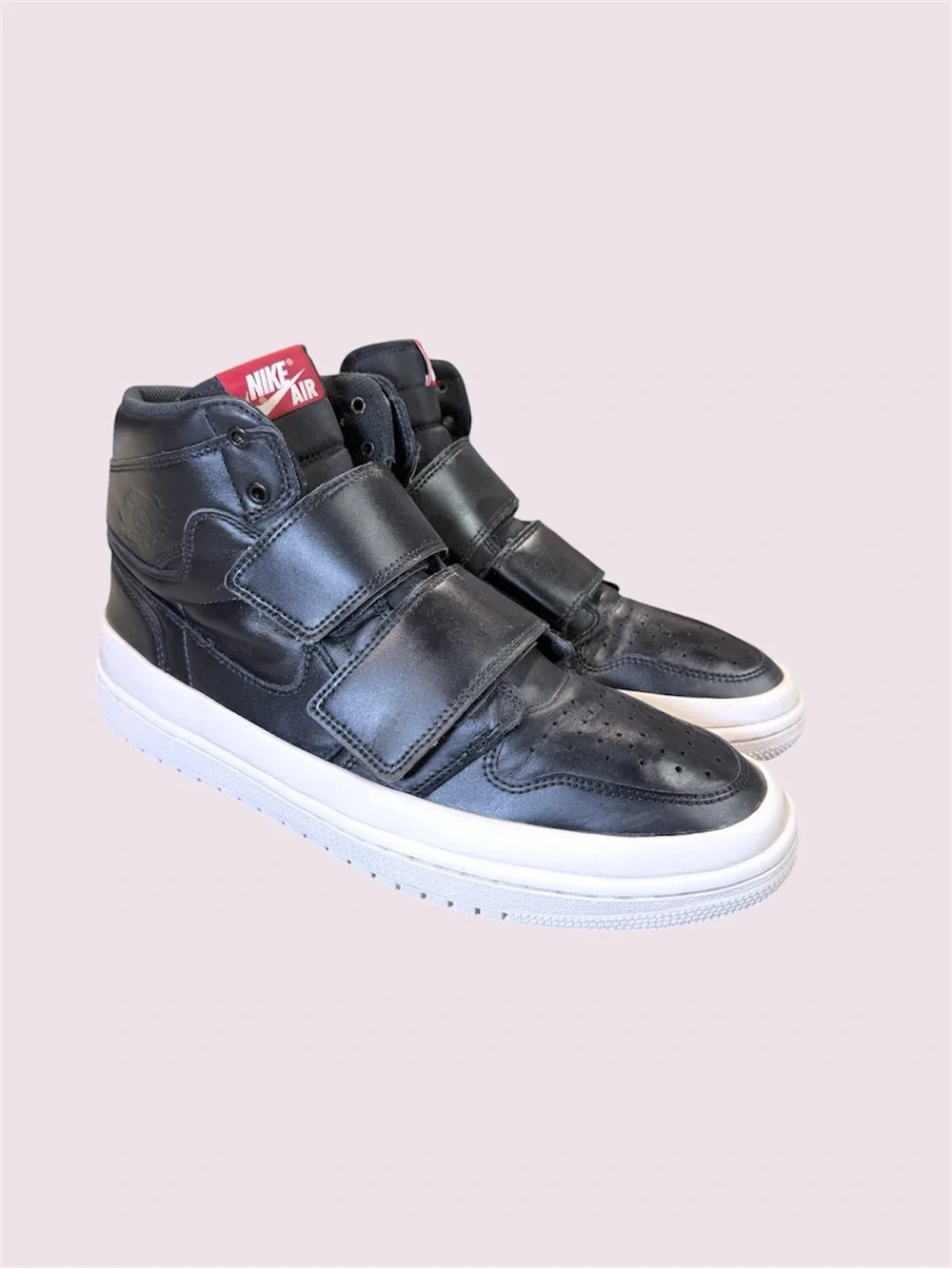 Nike Air Jordan 1 Retro Double Strap Black Size 13 Sneakers Shoes AQ7924-001